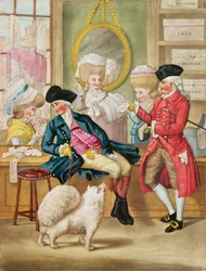 El Paseo Matutino o la Tienda de las Modistas, 1782
